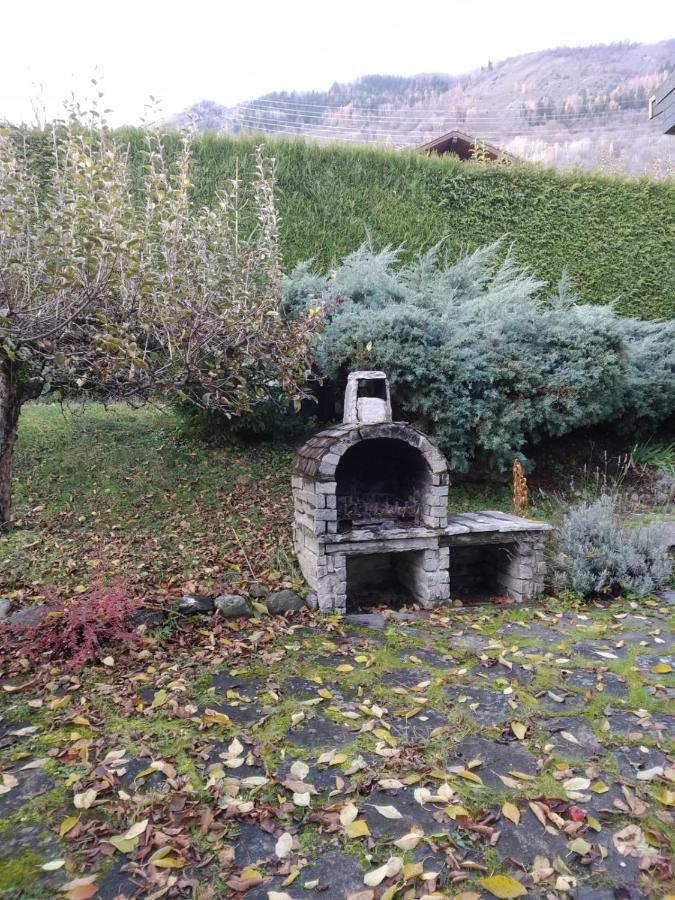 Chalet Avec Jardin ブール・サン・モーリス エクステリア 写真